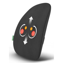 Medisana MC 500 Respaldo de masaje Shiatsu recargable inalámbrico con 2 velocidades, Negro