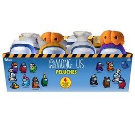 Bizak Peluche Among Us 18-20 cm - Juego AMONG US, Súper Suave, 4 Modelos