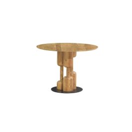 Mesa de Comedor Home ESPRIT Metal Acacia 106 x 106 x 76 cm Precio: 534.94999998. SKU: B17LV8D35M