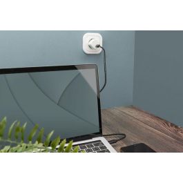 Digitus DA-70841 Cable USB Tipo C a C Macho/Macho, 1m, 3A, 480MBps, USB 2.0, Carga Rápida