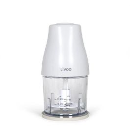 Picadora - LIVOO - 300 ml - 400 W - 1 velocidad y función turbo - 2 cuchillas de acero inoxidable - Blanco Precio: 34.50000037. SKU: B18QXM7ZRK