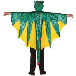 Disfraz dragon talla ml (poncho y gorro) Disfraz dragon talla ml (poncho y gorro)