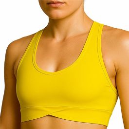 Top Deportivo de Mujer Black Limba Amarillo Fitness 37