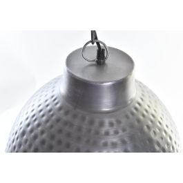 DKD Home Decor Lámpara de Techo Estilo Loft, Fabricada en Metal Plateado, Compatible con 1 Bombilla E27 de 50W, Medidas: 41x41x34 cm DKD Home Decor Lámpara de Techo Estilo Loft, Fabricada en Metal Plateado, Compatible con 1 Bombilla E27 de 50W, Medidas: 41x41x34 cm