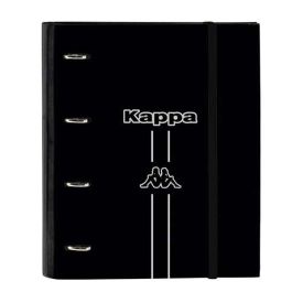 Carpeta Con Recambio Safta Din A4 Cuadro 5 mm Con Goma Y 5 Separadores Kappa Dark
