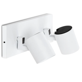 Lumiastra Aplique de Pared Orientable 2xGU10 Blanco Aluminio Interior Tiendas Hogar Precio: 26.59000047. SKU: B1KABQXTEW