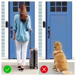 Eufy Video Doorbell 1080p Negro, Blanco, Hogar, IP65, 1600x1200, 5m Nocturna, 1080p, Inalámbrico, 2400MHz, Batería 5000mAh, 4 Meses