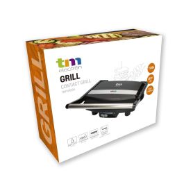 Plancha Grill TM Electron 1500 W 28 x 19 cm Acero