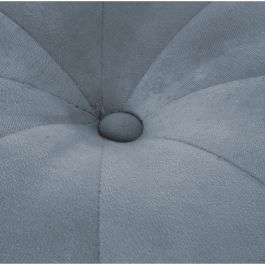 Puff Alexandra House Living Azul Terciopelo Madera 40 x 38 x 40 cm Puff Alexandra House Living Azul Terciopelo Madera 40 x 38 x 40 cm