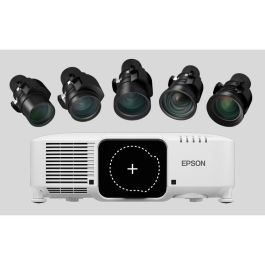 Epson EB-PU1006W Proyector Láser 3LCD 6000 Lúmenes WUXGA (1920x1200) 16:10, HDMI VGA HDBaseT USB, Blanco