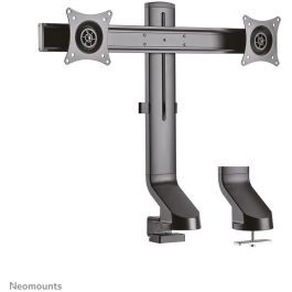Newstar Soporte Doble Neomounts FPMA-D860DBLACK para Pantallas hasta 27" (69 cm) y 7kg, Negro