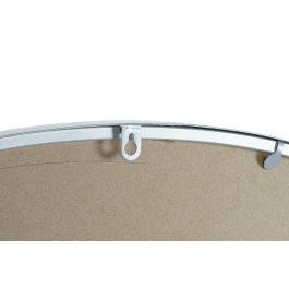 DKD Home Decor Espejo Moderno Plateado 120 x 120 x 2 cm