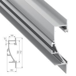 TIANO Perfíl Aluminio 2,02M