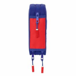 Plumier Escolar Safta Triple 37 Piezas Atletico De Madrid 195x125x55 mm Plumier Escolar Safta Triple 37 Piezas Atletico De Madrid 195x125x55 mm
