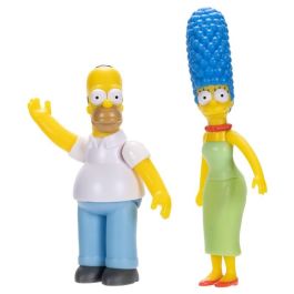 JAKKS PACIFIC Blister 7 figuras Familia Los Simpsons 6cm