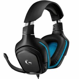Auriculares con Micrófono Gaming Logitech 981-000770 Azul Negro