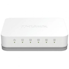 D-LINK GO-SW-5G Switch de Red 5 Puertos Gigabit Ethernet 10/100/1000 Mbps No Administrado Blanco Precio: 16.89000038. SKU: S7822192