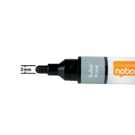 Rotul.Pizarra Nobo Cristal Blister De 4