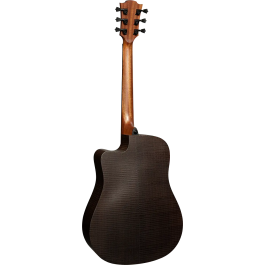 LAG Guitarra Acústica Electroacústica Dreadnought Cutaway A/E Natural Satinado Sauvage Lag