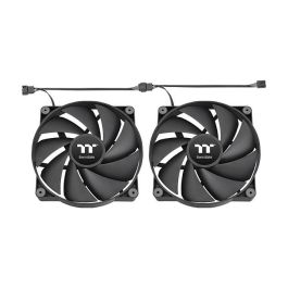 Thermaltake CT200 Ventilador para PC 200 mm Negro, 500-900 RPM, 27.2 dB, 131.6 CFM, 4 Pines, 1 Unidad