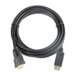 Adaptador DisplayPort a DVI GEMBIRD CC-DPM-DVIM-6 1080 px (1,8 m) Negro