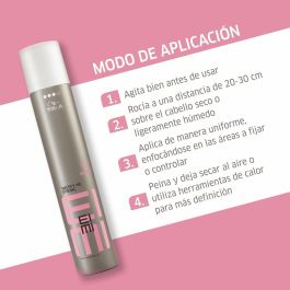 Wella Professionals EIMI Mistify Me Strong Spray Fijación Fuerte Nivel 3 para Cabello 500ml - Protección UV, Humedad y Calor