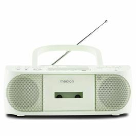Medion AAAQL64902 Radio CD K7 FM 2x3W RMS, Verde Precio: 93.49999967. SKU: B18QDPNBHX