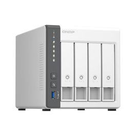 Qnap Servidor NAS TS-433-4GB, 4 Bahías, 2.5GbE, Quad-Core ARM A55 - Solución de Almacenamiento y Red para Empresas