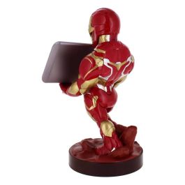 Cable Guy Soporte de Carga Iron Man Marvel 21cm para Mando de Consola y Smartphone (PS5, Xbox Series S/X, iPhone)