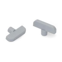 HERRAJES ALK Piv.5 Canal.3 Soporte Estante Balda Invisible Secreto Plástico Gris para Regata 3mm (100 Unidades) Precio: 2.50000036. SKU: B13GKZ87HA
