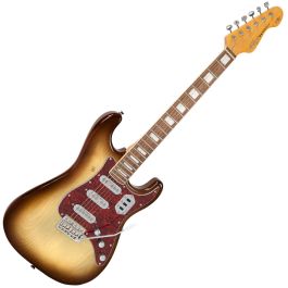 VINTAGE Revo Deluxe Cappuchino Burst Guitarra Eléctrica Cuerpo Sólido Doble Cutaway Trío Pastillas Entwistle ETS2 Astrosonic Versátil Precio: 527.49999973. SKU: B1JBP2RZHT