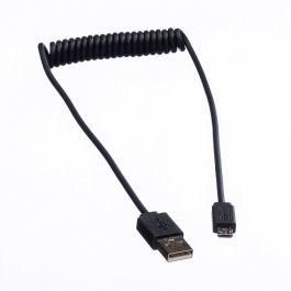ROLINE 11.02.8317 Cable USB 2.0 A a Micro-USB B, 1 m, Negro