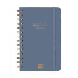 Agenda Anual (2026) Finocam Espiral Alma Wire-O Tapa Dura Con Goma E5 117X181 S/V Apais. Azul Precio: 8.88999947. SKU: B1DNR2MTRS