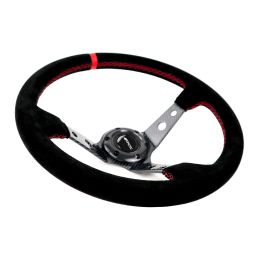Volante Racing OCC Motorsport Negro Negro/Rojo Rojo/Negro Ø 35 cm Volante Racing OCC Motorsport Negro Negro/Rojo Rojo/Negro Ø 35 cm
