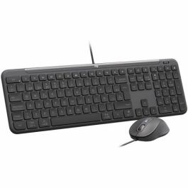 Logitech Signature Slim MK620 Teclado + Ratón Combo Inalámbrico USB-C Silencioso QWERTY Español Grafito para PC/Mac