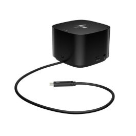 HP Thunderbolt Dock 280W G4, con Cable Combinado, Thunderbolt 4, soporta hasta 4 monitores 4K