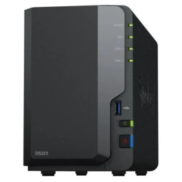 Synology NAS Diskstation DS223 con 2 Bahías para HDD/SSD 3.5"-2.5", 2GB DDR4, Formato Torre, Nube Privada y Gestión de Datos Precio: 302.78999949. SKU: B1KJ2MEV77