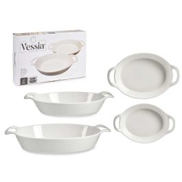 Set 2 Bandejas Ovaladas Asas Abiertas Vessia 23X7CM (6 Unidades) Precio: 98.50000039. SKU: B16QLJZHJS
