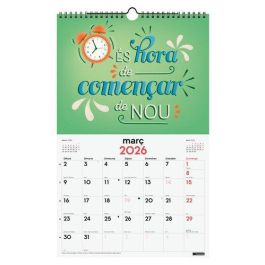 Calendari (2026) Catalan Finocam Paret Espiral Imatges Mensual Per Escriure 250X400 Frases Inspiradores Precio: 8.98999992. SKU: B1KG4FQ4FF