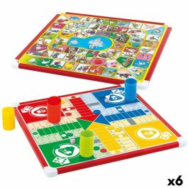 Tablero de Parchís y Oca Colorbaby 32 x 32 x 1 cm (25 Piezas) (6 Unidades) Precio: 37.50000056. SKU: B1ET8737C7