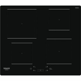 Hotpoint HQ5660SNE Placa de inducción de 60 cm, 4 fuegos, 7200W, 4 boosters (1 de 3kW), 9 niveles, temporizador, vidrio negro Precio: 286.5000006. SKU: S7112463