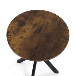 Mesa Auxiliar Redonda Madera 40X50 Versa Mesa Auxiliar Redonda Madera 40X50 Versa