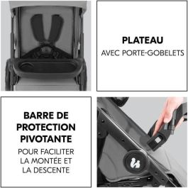 Hauck HAU1731560930308 Cochecito Compacto Shop N Care 4 Ruedas Gris