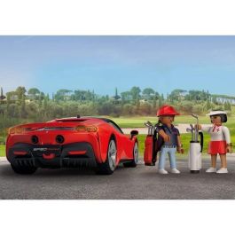 PLAYMOBIL 71020 Ferrari SF90 Stradale Coche superdeportivo juguete con figuras, luces y techo desmontable para niños +4 años
