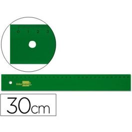 Regla Liderpapel 30 cm Acrilico Verde