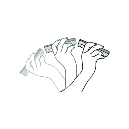 Maul Balanza de equipaje 50 kg con gancho de acero inoxidable y carga por agitación, color blanco