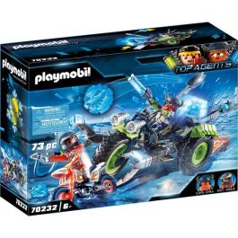 Playmobil Espias Rebeldes Del Artico Triciclo con Figuras, Luces y Sonido