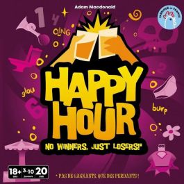 Asmodee Happy Hour - ASM3760052143779 - Juego de Mesa para 14 Años