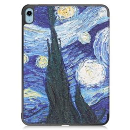 CoreParts For Apple iPad 10th Gen 10.9-inch (2022) Tri-fold Caster Hard Shell Cover with Auto Wake Function - Starry Sky Style CoreParts For Apple iPad 10th Gen 10.9-inch (2022) Tri-fold Caster Hard Shell Cover with Auto Wake Function - Starry Sky Style