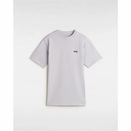 Camiseta de Manga Corta Mujer Vans Left Chest Logo Em Eveni Ng Haze Rosa (S)